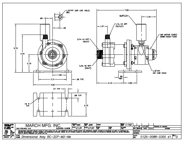 centrifugal pump autocad block